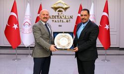 Vali Varol, Şanlıurfa'ya atanan Hasan Bilici'yi ağırladı