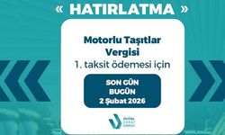 Motorlu Taşıtlar Vergisi’nde Birinci Taksit İçin Son Gün