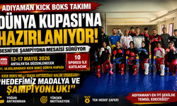 Kick Boks Takımı Besni'de Dünya Kupası’na Hazırlanıyor