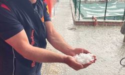 Sandıklı’da Dolu Hayatı Felç Etti