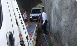 Gaziantep’te Alt Geçitte Mahsur Kalan Aile Kurtarıldı