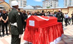 Kıbrıs gazisi son yolculuğuna uğurlandı