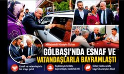 Milletvekili Özhan,  Gölbaşı’nda Esnafla Bayramlaştı