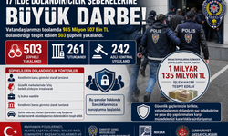 17 İlde Dolandırıcılık Şebekelerine Büyük Darbe