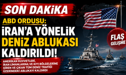 ABD, İran'a Yönelik Deniz Ablukasını Kaldırdı