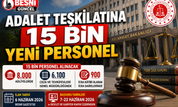 Adalet Bakanlığı 15 Bin Personel Alacak.