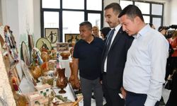 Adıyaman Halk Eğitimi Yıl Sonu Sergisi Açıldı