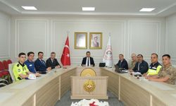 Adıyaman'da LGS İçin Güvenlik Toplantısı
