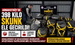 Arnavutköy’de 398 Kilo Skunk Ele Geçirildi