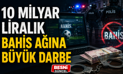 7 İlde Yasa Dışı Bahis ve Dolandırıcılık Operasyonu