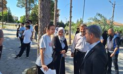 Başkan Alkan’dan LGS Öncesi Moral Ziyareti