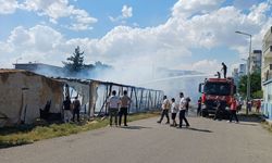Batman'da çadırda çıkan yangın söndürüldü