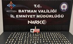 Batman'da midesinde 1 kilo 308 gram toz esrar bulunan zanlı tutuklandı
