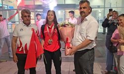 Adıyaman'ın Altın Kızı Görkemli Törenle Karşılandı