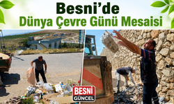 Besni'de Dünya Çevre Günü Mesaisi