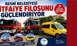 Besni Belediyesi İtfaiye Filosunu Güçlendiriyor