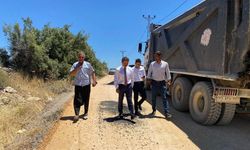Besni Uzunkuyu Yolunda Asfalt Çalışması İncelendi