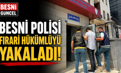Besni'de 14 Yıl Hapis Cezası Bulunan Şahıs Yakalandı
