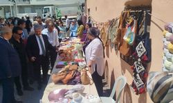 Besni'de Kursiyerlerin El Emeği Eserler Sergilendi