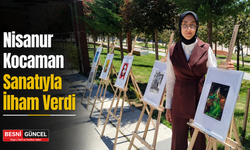 Besnili Nisanur'dan İlk Kişisel Resim Sergisi
