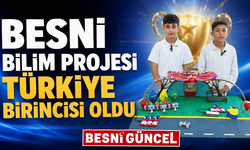 Besnili Öğrencilerden Türkiye Birinciliği