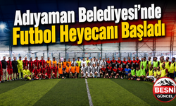 Adıyaman Belediyesi'nde Futbol Heyecanı Başladı