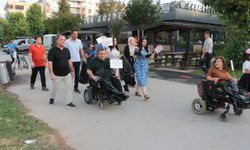 Cizre'de engelli bireylerden temizlik çalışması