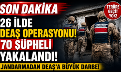 26 İlde DEAŞ Operasyonu: 70 Şüpheli Yakalandı