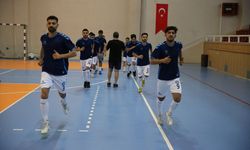 Dicle Futsal'dan şampiyonluk için yoğun antrenman