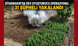 Diyarbakır'da Dev Uyuşturucu Operasyonu: 31 Şüpheli Yakalandı