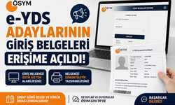 e-YDS 2026/7 Arapça‑Rusça Sınavı İçin Giriş Belgeleri Açıldı