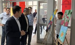 Gölbaşı'nda Öğrencilerin Resim Sergisi Açıldı