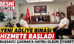 Yeni Başsavcıya Hayırlı Olsun Ziyareti