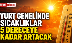 Hava Sıcaklıkları Mevsim Normallerinin Üzerinde Seyredecek