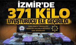 İzmir'de 371 Kilogram Uyuşturucu Madde Ele Geçirildi
