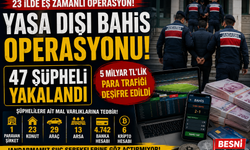 Yasa Dışı Bahis Operasyonu: 47 Şüpheli Yakalandı