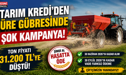 Tarım Kredi’den Üre Gübresinde Büyük İndirim