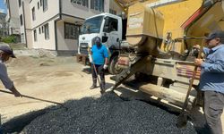 Kayalık Mahallesi'nde Yol Onarımı Sürüyor
