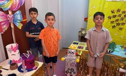 Kurtalan'da Öğrenci Çalışmaları Sergisi