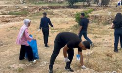Mardin'de 5 Haziran Dünya Çevre Günü dolayısıyla çevre temizliği yapıldı