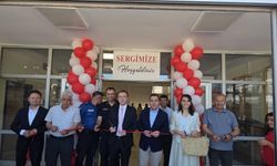 Mimar Sinan Ortaokulu’nda yıl sonu sergisi açıldı