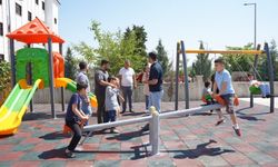 Özel Eğitim Okuluna Oyun Alanı Kuruldu