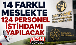 Darphane 14 Farklı Meslekte 124 İşçi Alacak