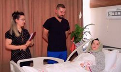 Şanlıurfa'da 29 cm'lik kitle alınan kadın şifa buldu