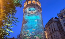 Galata Kulesi 'Sıfır Atık' mesajını yansıttı
