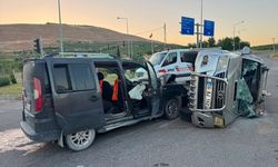 Siirt'te araç çarpışması: 2 yaralı