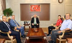 Vali Küçük, Besnili Dünya Şampiyonu Berfin'i Ağırladı