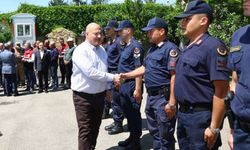 Vali Küçük'ten Jandarmaya Ziyaret
