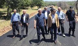 Yukarı Nasırlı-Belören Yolunda Çalışmalar Sürüyor