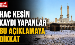 2027 Hacı Adaylarına Pasaport Uyarısı